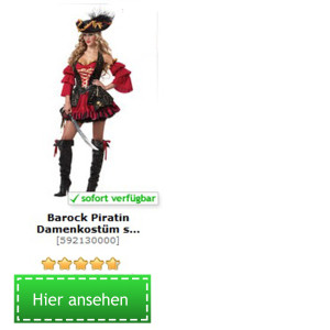 Piratenkostüme für Damen