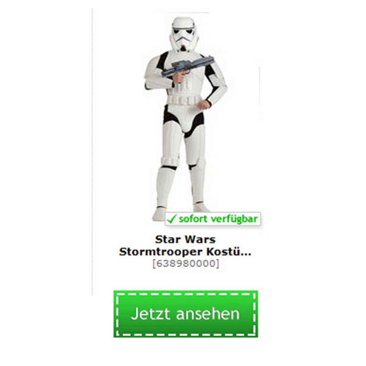 Star Wars Stormtrooper Kostüm